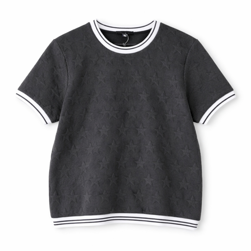 ⭐ LEA & VIOLA | Textured Star Sweater Top ⭐